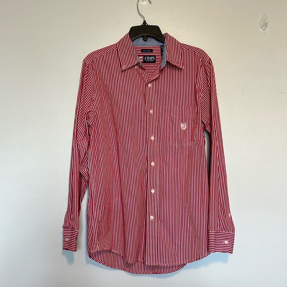 Chaps Candy cane stripes Size small